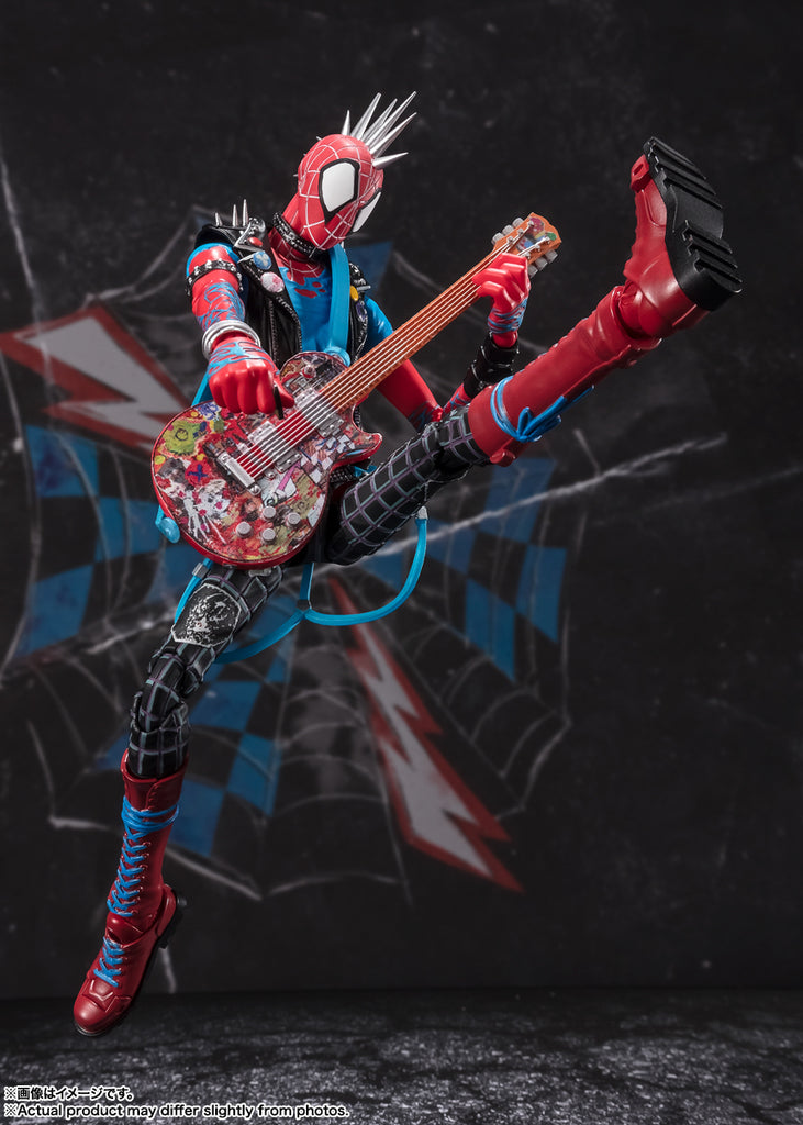 Figura Spider-Punk - Spider-man Across The Spider-Verse - S.H.Figuarts - Bandai