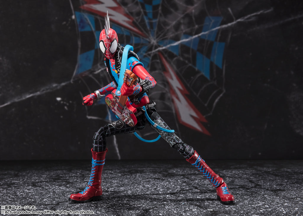 Figura Spider-Punk - Spider-man Across The Spider-Verse - S.H.Figuarts - Bandai