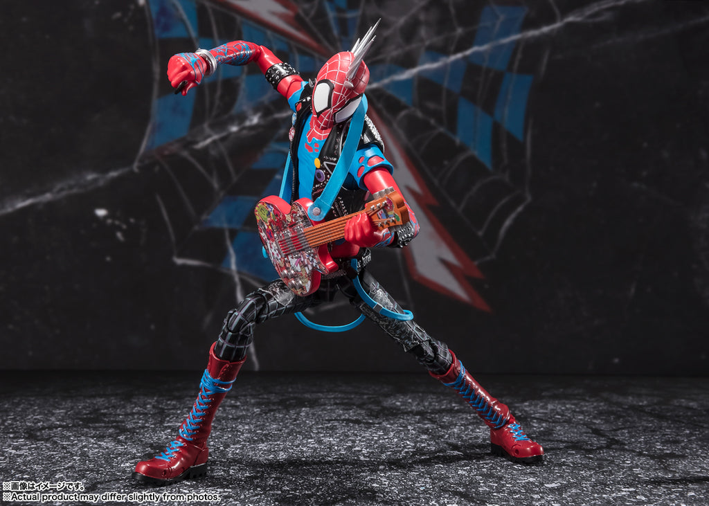 Figura Spider-Punk - Spider-man Across The Spider-Verse - S.H.Figuarts - Bandai