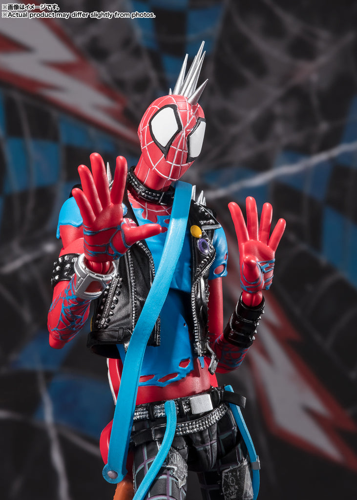 Figura Spider-Punk - Spider-man Across The Spider-Verse - S.H.Figuarts - Bandai