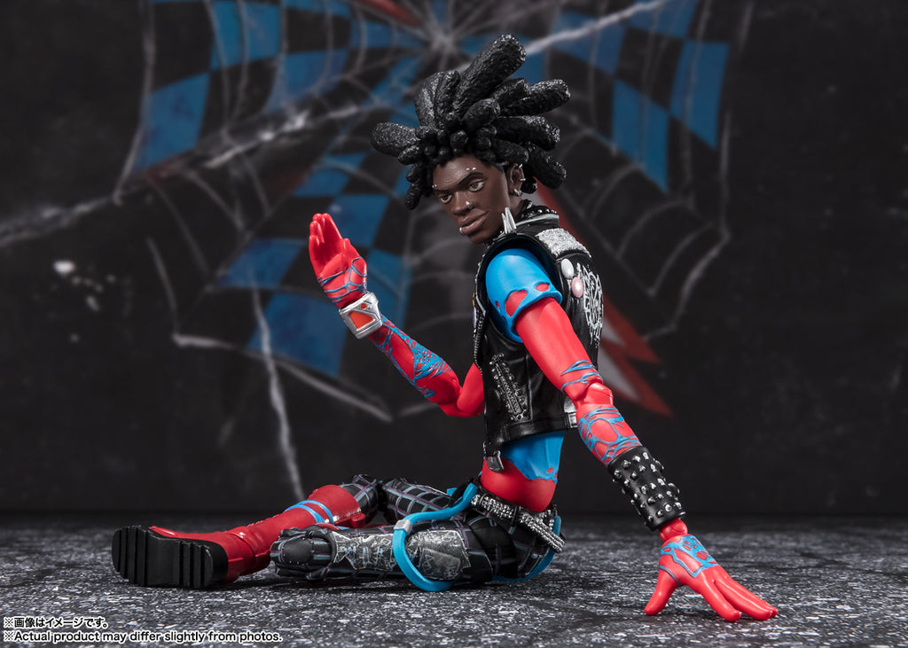 Figura Spider-Punk - Spider-man Across The Spider-Verse - S.H.Figuarts - Bandai