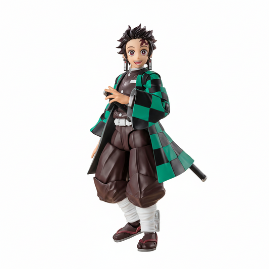 Figura Tanjiro Kamado - Demon Slayer - S.H.Figuarts - Bandai