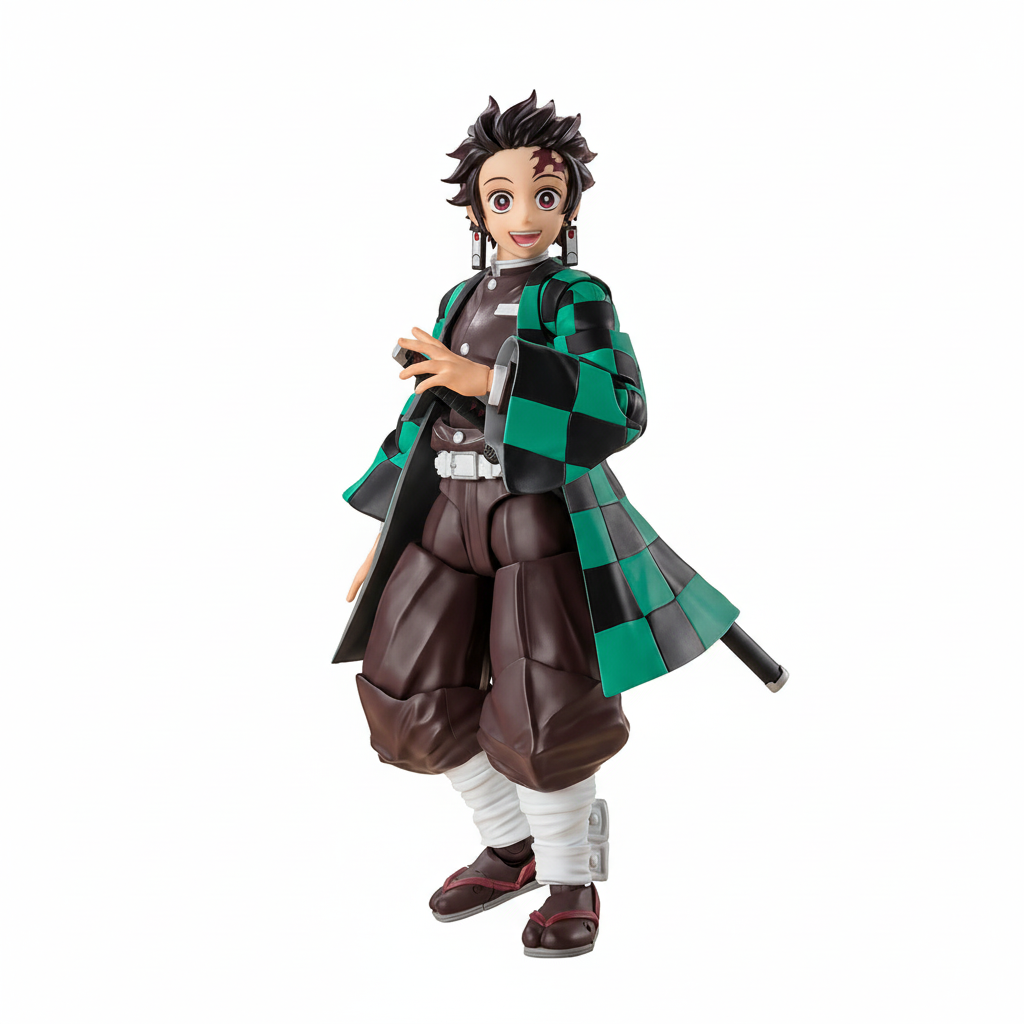 Figura Tanjiro Kamado - Demon Slayer - S.H.Figuarts - Bandai