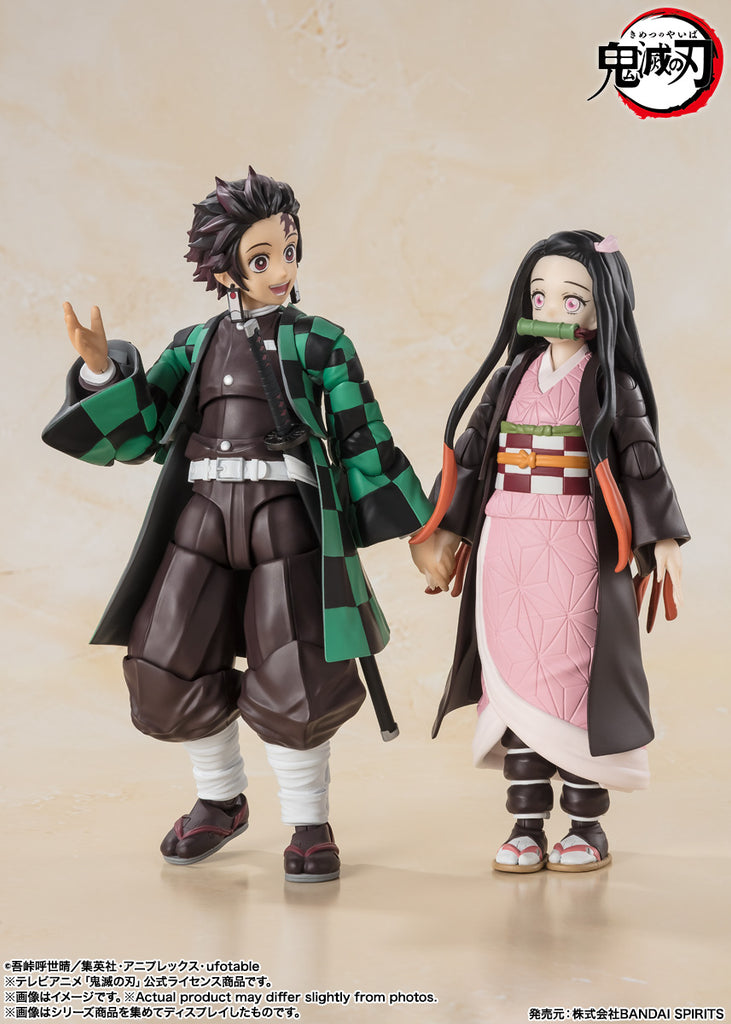 Figura Tanjiro Kamado - Demon Slayer - S.H.Figuarts - Bandai