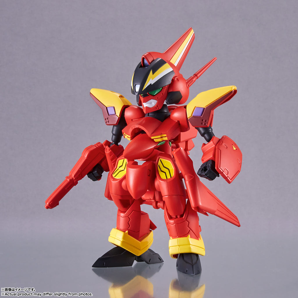 Figura VF-19 Custom Fire Valkyrie With Basara Nekki - Macross 7 - Tiny Session - Bandai