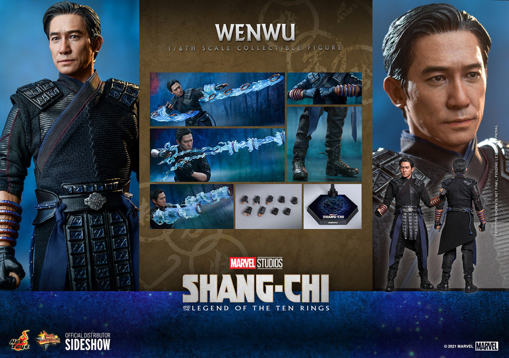 Figura Wenwu - Shang-chi e a Lenda dos Dez Anéis - Sixth Scale - Hot Toys