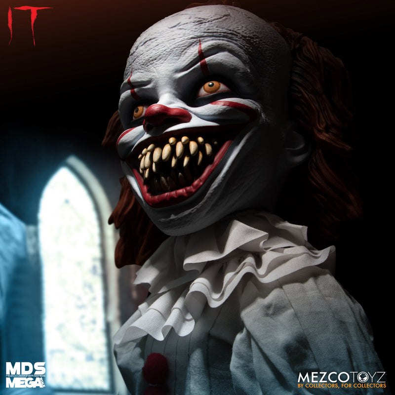 It Talking Sinister Pennywise - Pennywise 2017 - MDS Mega Scale - Mezco