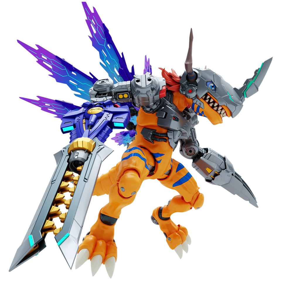 Figura Model Kit Metalgreymon Vaccine - Digimon Adventure - Rise Standard - Bandai
