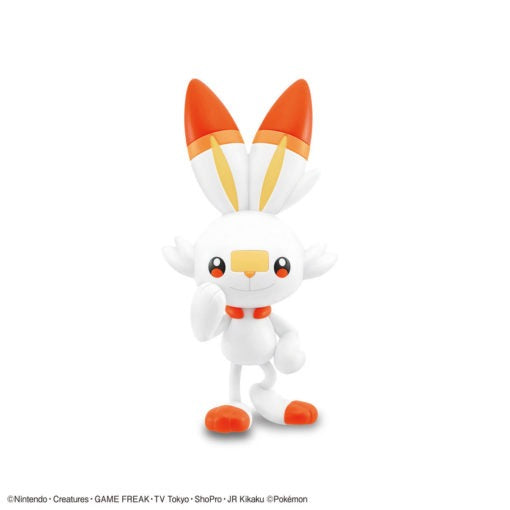 Model Kit Scorbunny - Quick Model Kit - Pokemon - Bandai