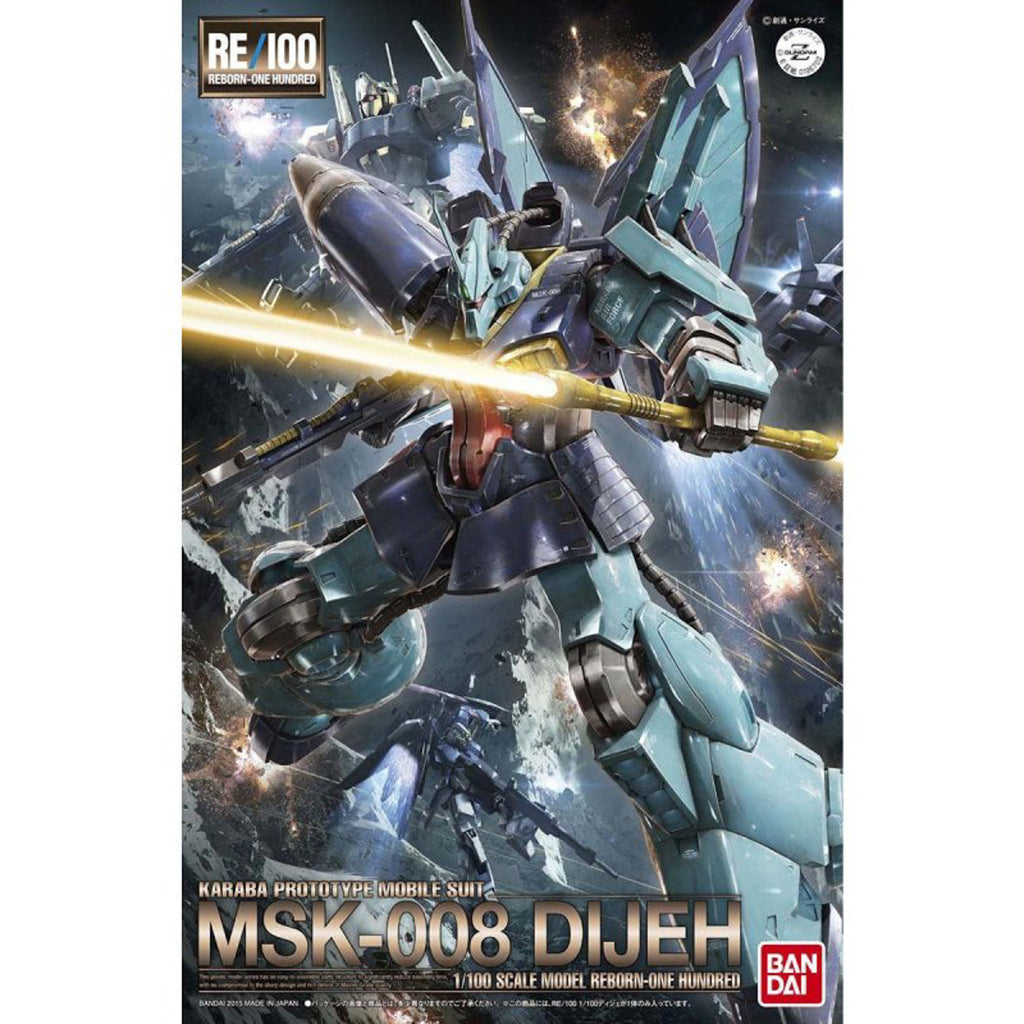 MSK-008 Dijeh - Gundam - RE 1/100 - Bandai