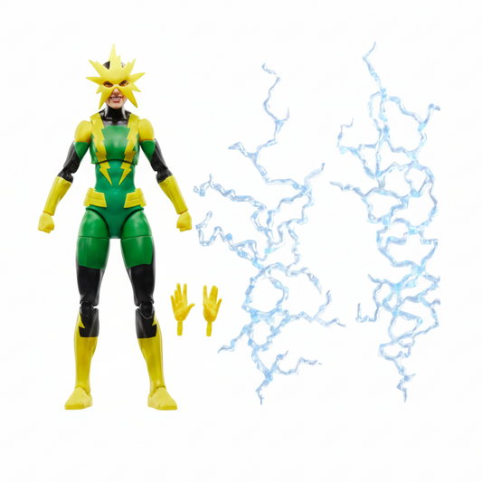 Figura Electro (Francine Frye) - Marvel Legends Series - Hasbro