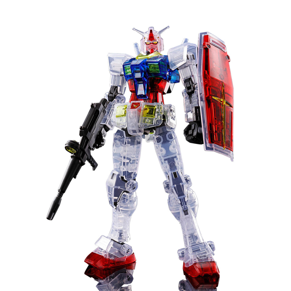 Figura Model Kit RX-78-2 Gundam – Mobile Suit Gundam – HG 1/144 Beyond Global Clear Color – Bandai