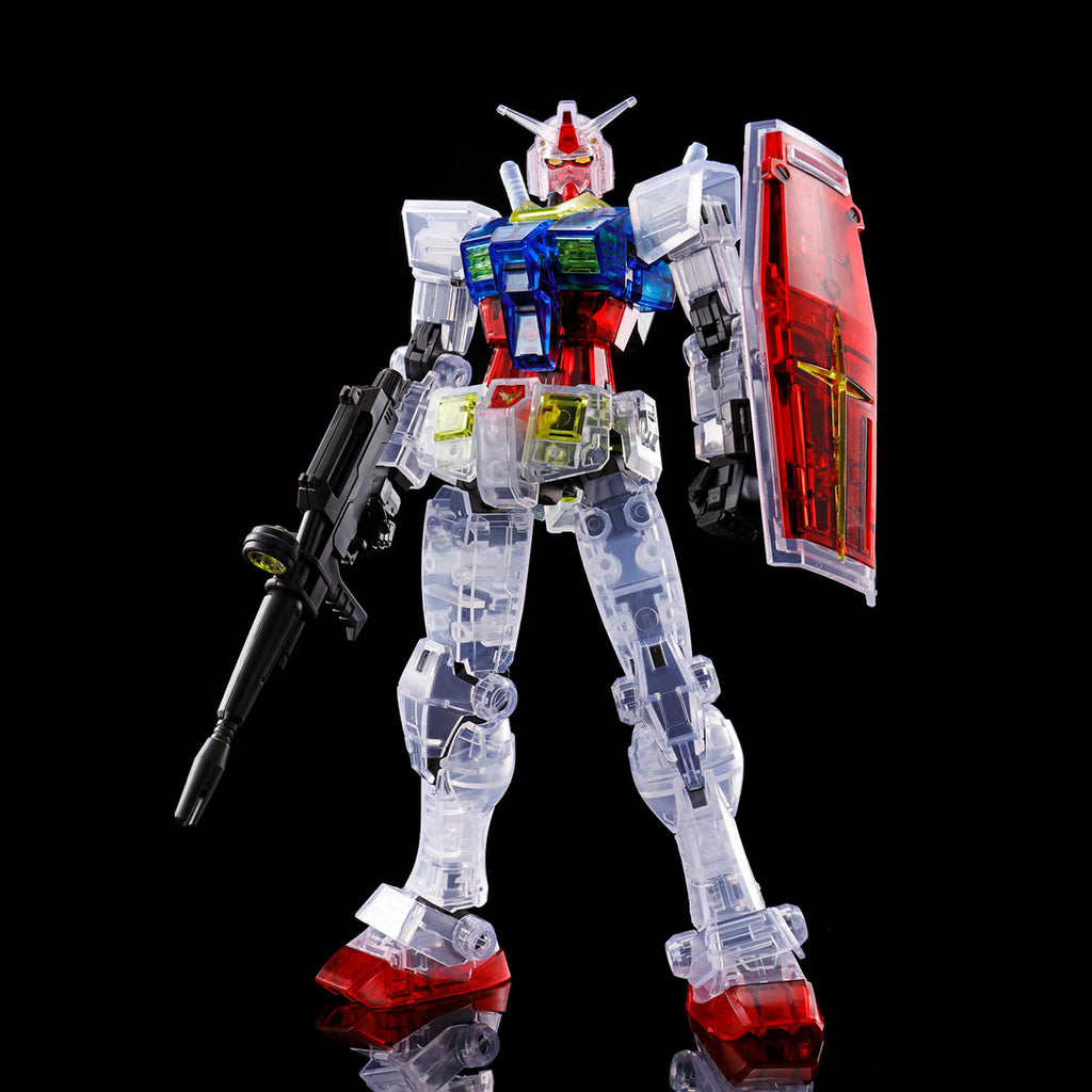 Figura Model Kit RX-78-2 Gundam – Mobile Suit Gundam – HG 1/144 Beyond Global Clear Color – Bandai