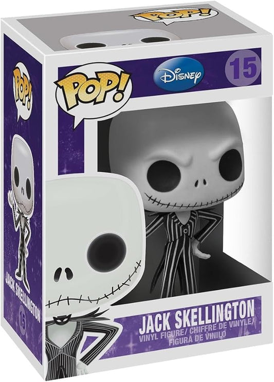 ESTÁTUA JACK SKELLINGTON 15 - ESTRANHO MUNDO DE JACK - POP! - FUNKO