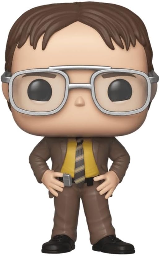 ESTÁTUA DWIGHT SCHRUTE 871 - THE OFFICE  POP! FUNKO