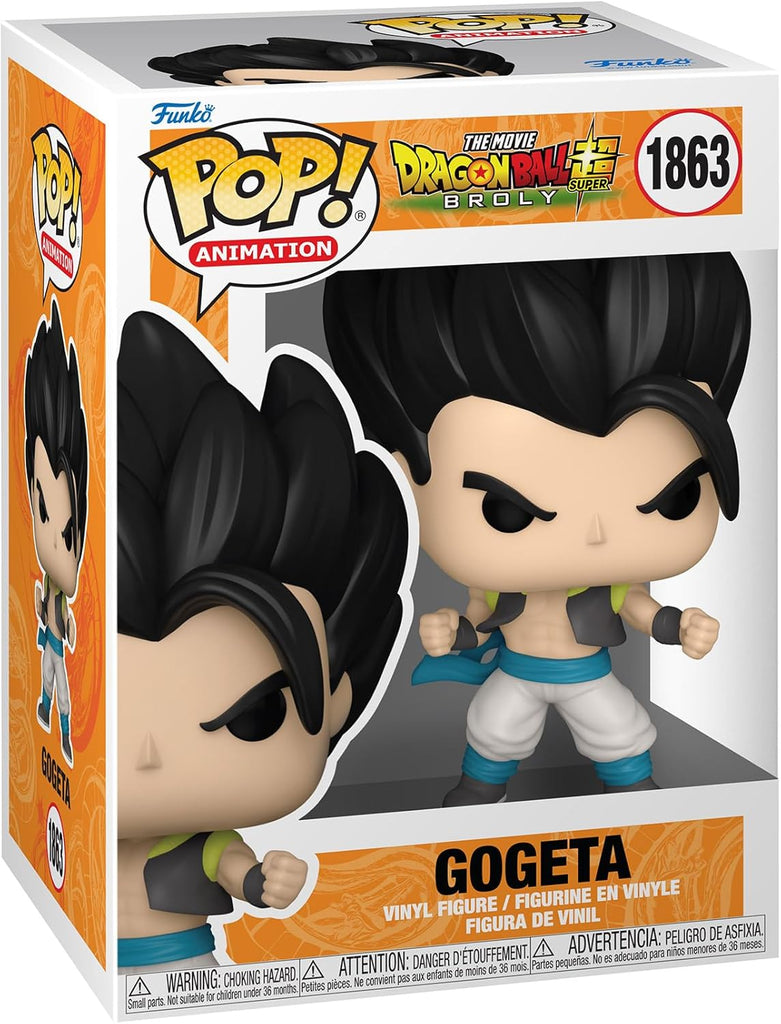 ESTÁTUA GOGETA 1863 - DRAGON BALL SUPER: BROLY  - POP! - FUNKO