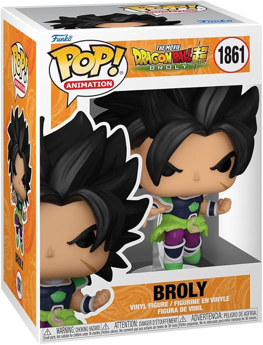ESTÁTUA BROLY 1861 - DRAGON BALL SUPER: BROLY - POP! FUNKO