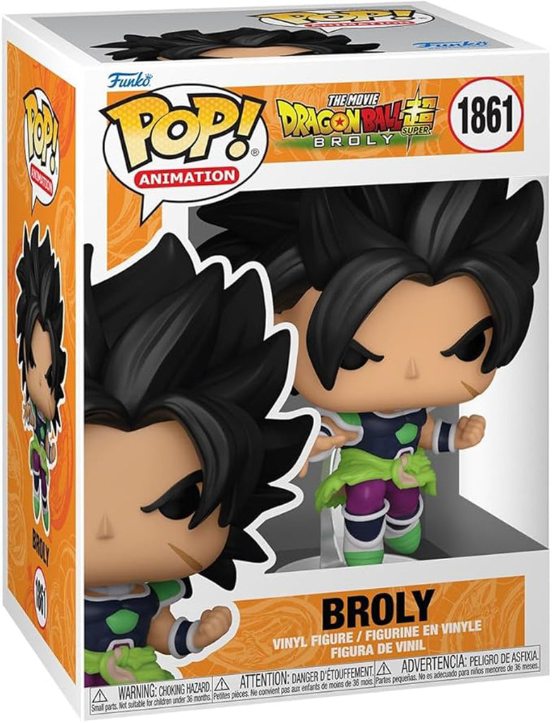 ESTÁTUA BROLY 1861 - DRAGON BALL SUPER: BROLY - POP! FUNKO