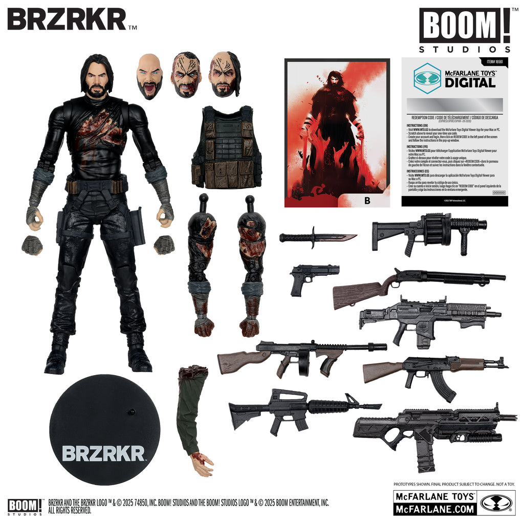 Figura BRZRKR B Deluxe - BRZRKR B - 7 Scale - McFarlane