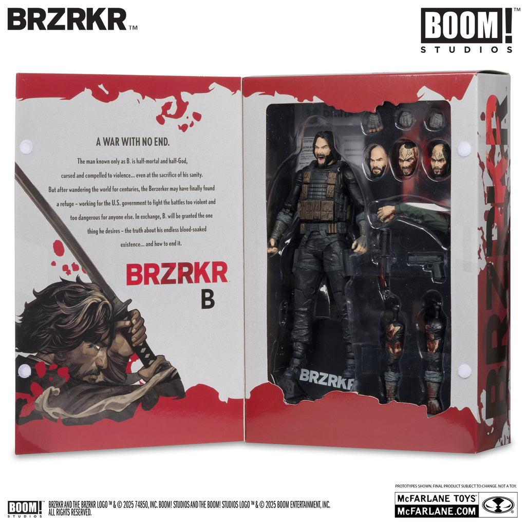 Figura BRZRKR B Deluxe - BRZRKR B - 7 Scale - McFarlane
