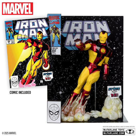 Estátua IRON MAN #256 - Marvel Comics - 1/6 Scale - McFarlane