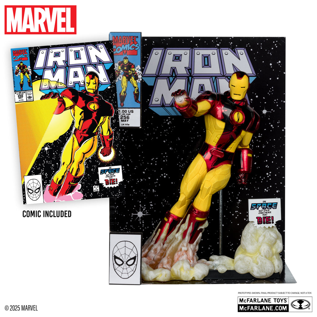 Estátua IRON MAN #256 - Marvel Comics - 1/6 Scale - McFarlane
