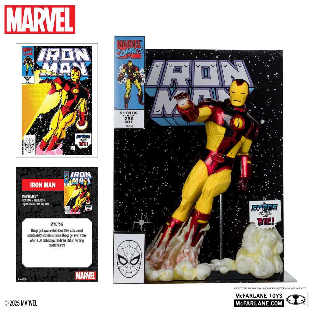 Estátua IRON MAN #256 - Marvel Comics - 1/6 Scale - McFarlane