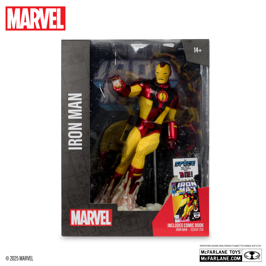 Estátua IRON MAN #256 - Marvel Comics - 1/6 Scale - McFarlane