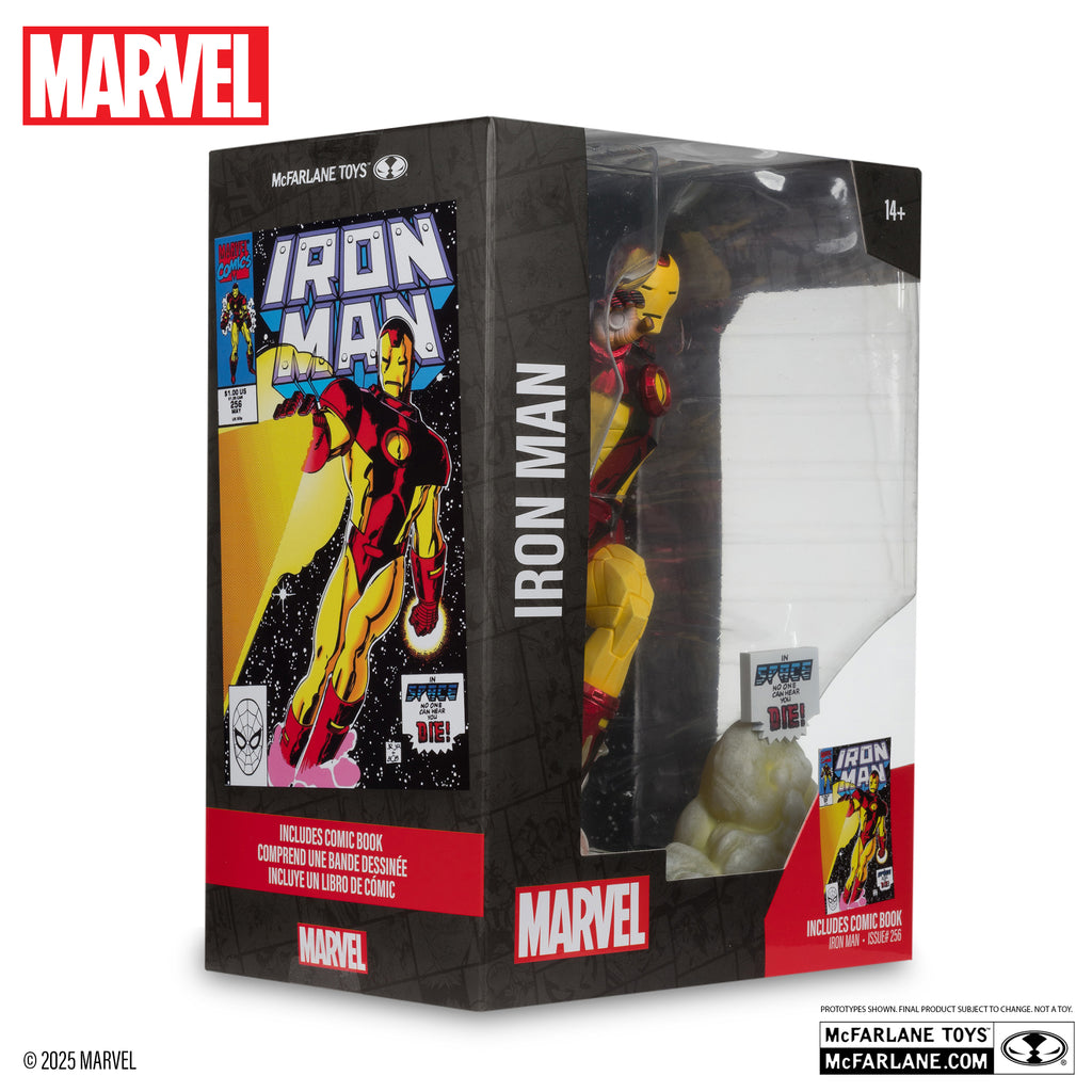 Estátua IRON MAN #256 - Marvel Comics - 1/6 Scale - McFarlane