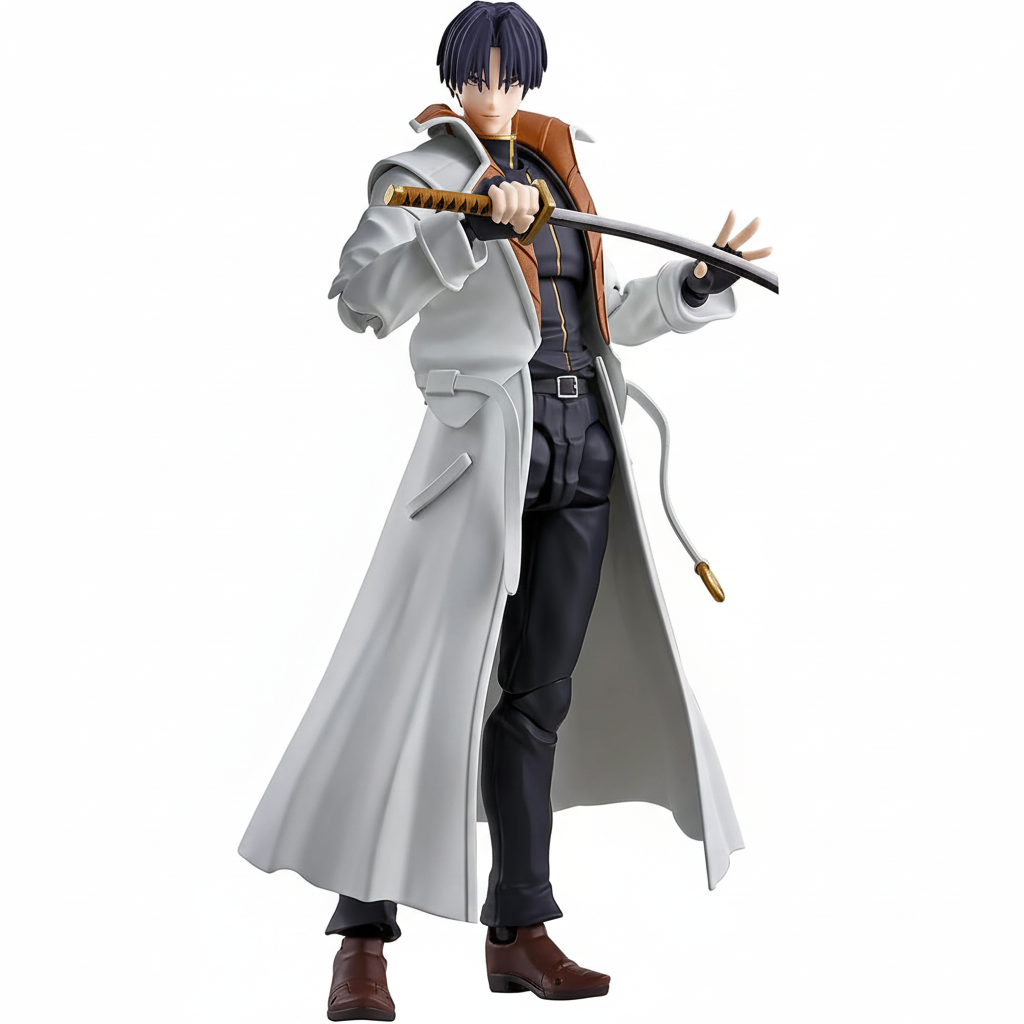 Figura Aoshi Shinomori - Rurouni Kenshin - S.H.Figuarts - Bandai
