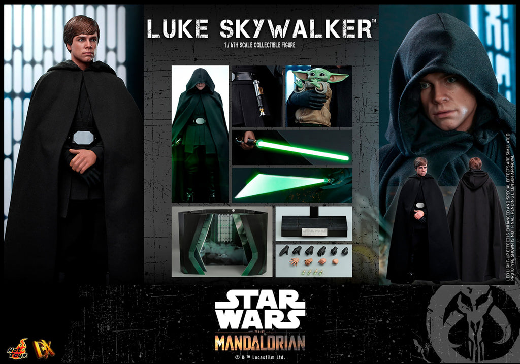 Figura Luke Skywalker - The Mandalorian - Sixth Scale - Hot Toys