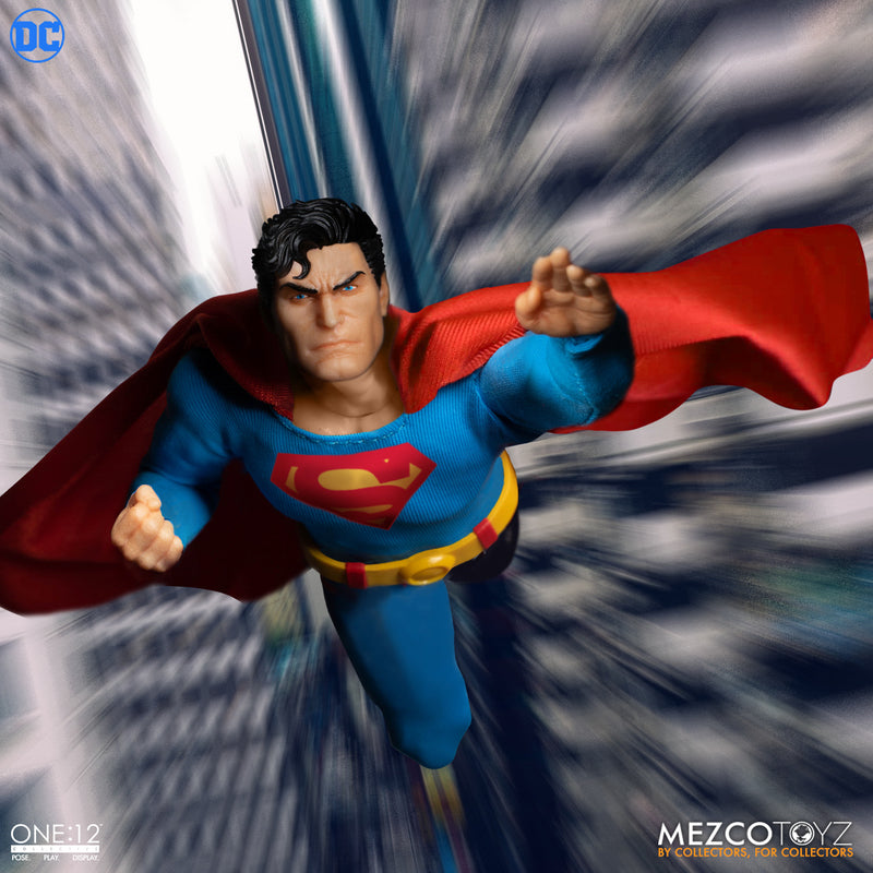 Figura Super-Homem Man of Steel Edition - DC - 1/12 Collective - Mezco