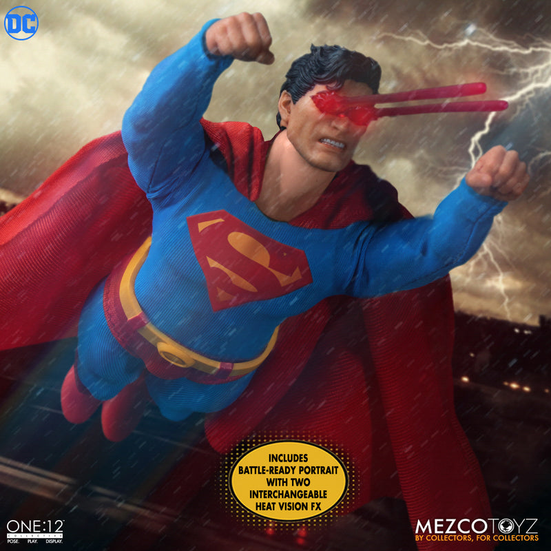Figura Super-Homem Man of Steel Edition - DC - 1/12 Collective - Mezco
