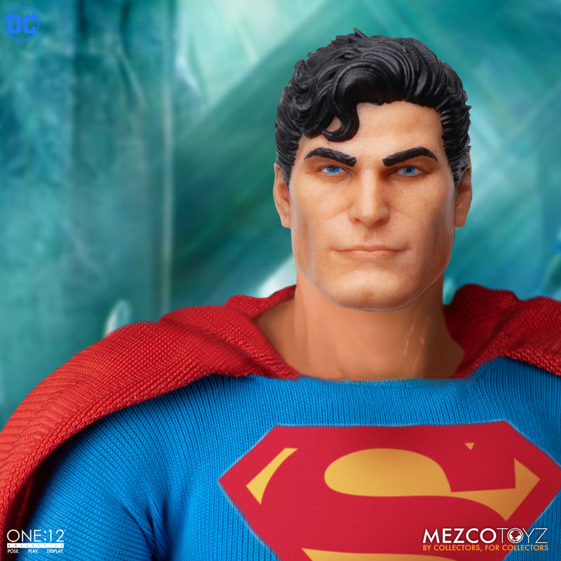 Figura Super-Homem Man of Steel Edition - DC - 1/12 Collective - Mezco