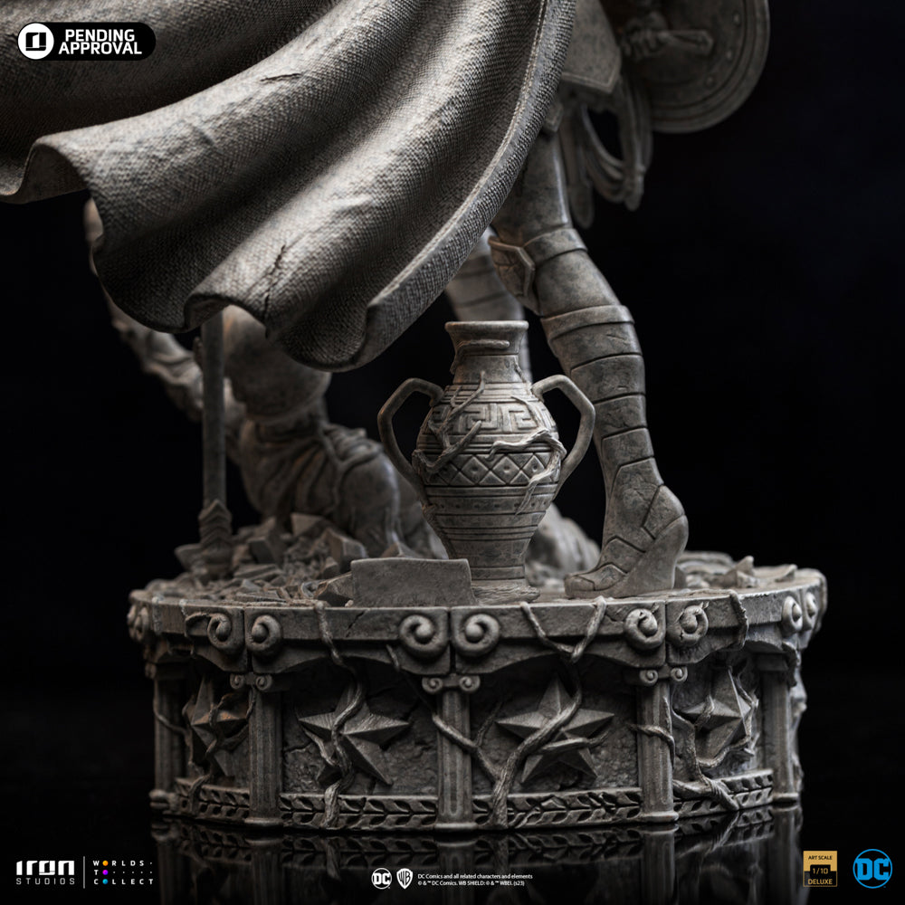 Estátua Mulher Maravilha Unleashed Marble Ver- DC Comics - Art Scale 1/10 - Iron Studios