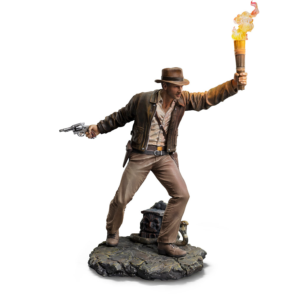 Estátua Indiana Jones - Indiana Jones - Art Scale 1/10 - Iron Studios