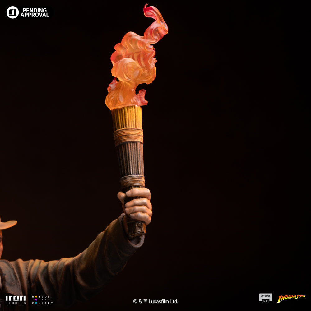 Estátua Indiana Jones - Indiana Jones - Art Scale 1/10 - Iron Studios