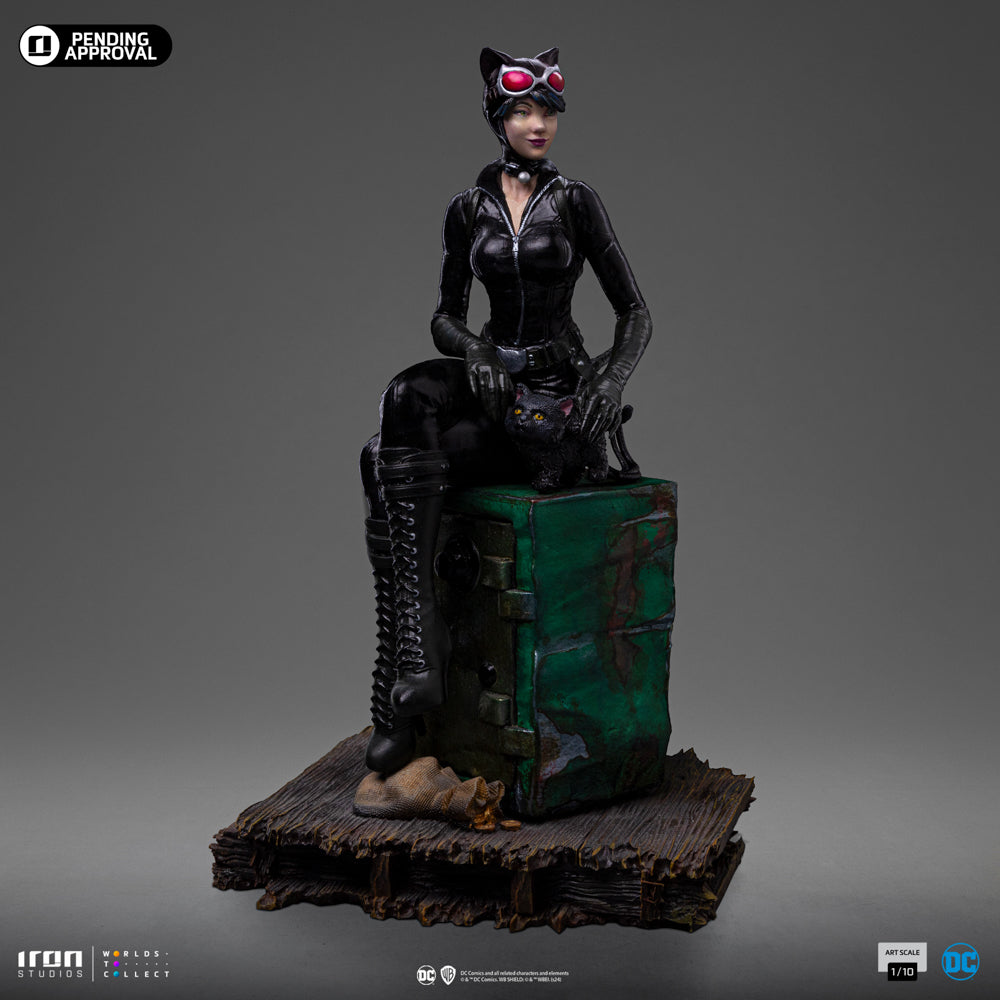 Estátua Mulher Gato Gotham City Sirens - DC Comics - Art Scale 1/10 - Iron Studios