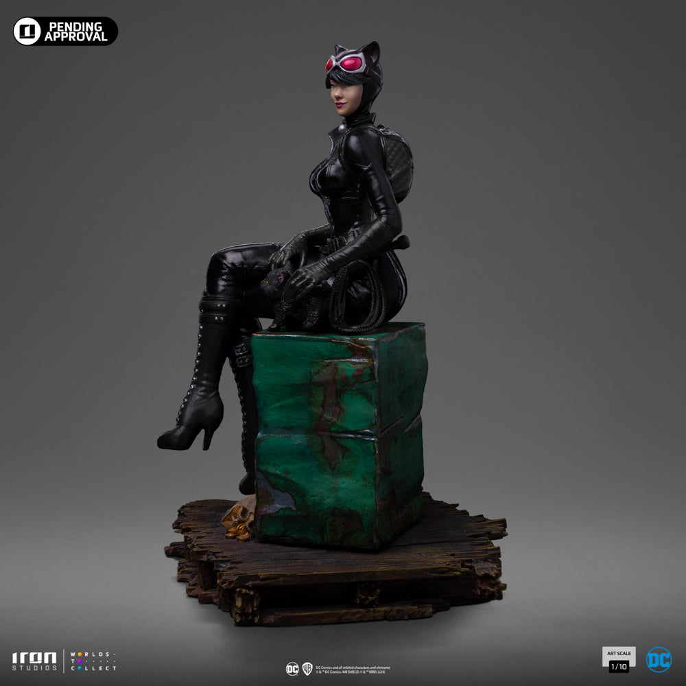 Estátua Mulher Gato Gotham City Sirens - DC Comics - Art Scale 1/10 - Iron Studios