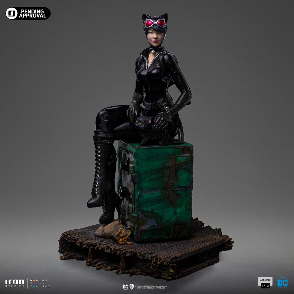 Estátua Mulher Gato Gotham City Sirens - DC Comics - Art Scale 1/10 - Iron Studios