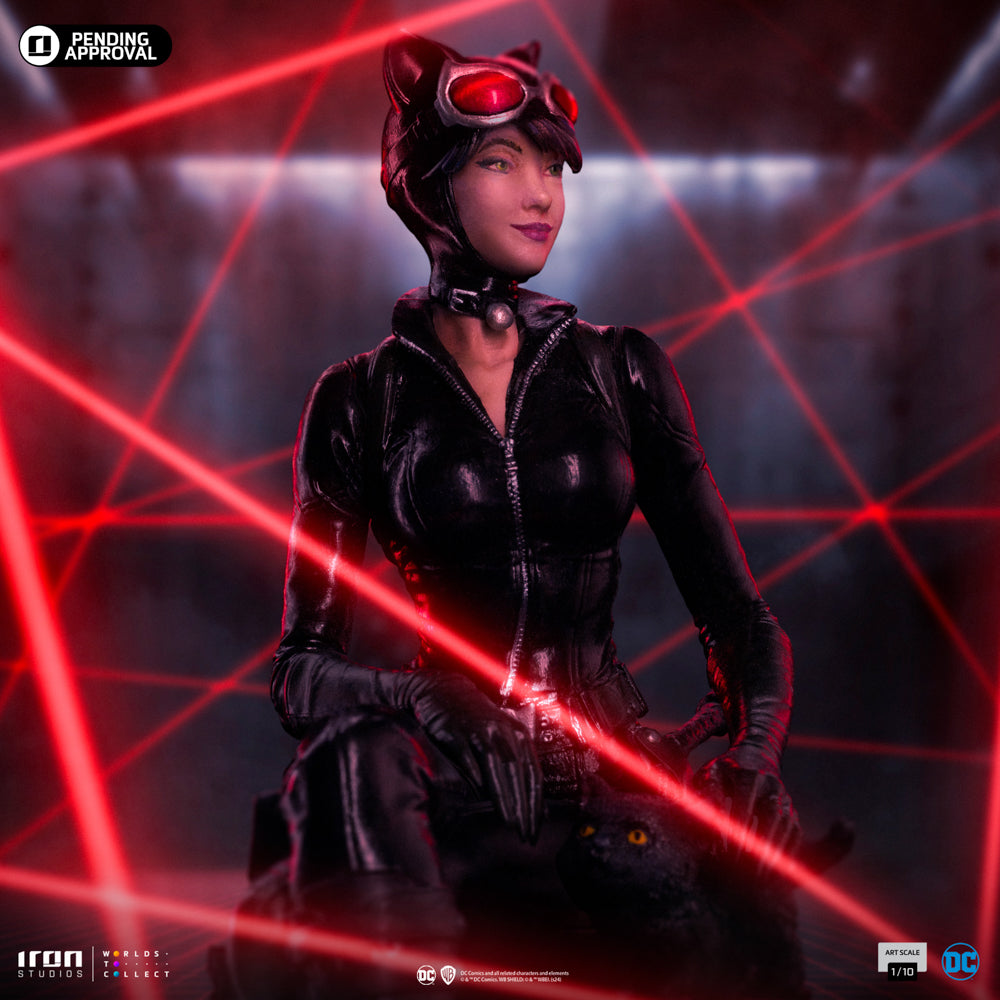 Estátua Mulher Gato Gotham City Sirens - DC Comics - Art Scale 1/10 - Iron Studios