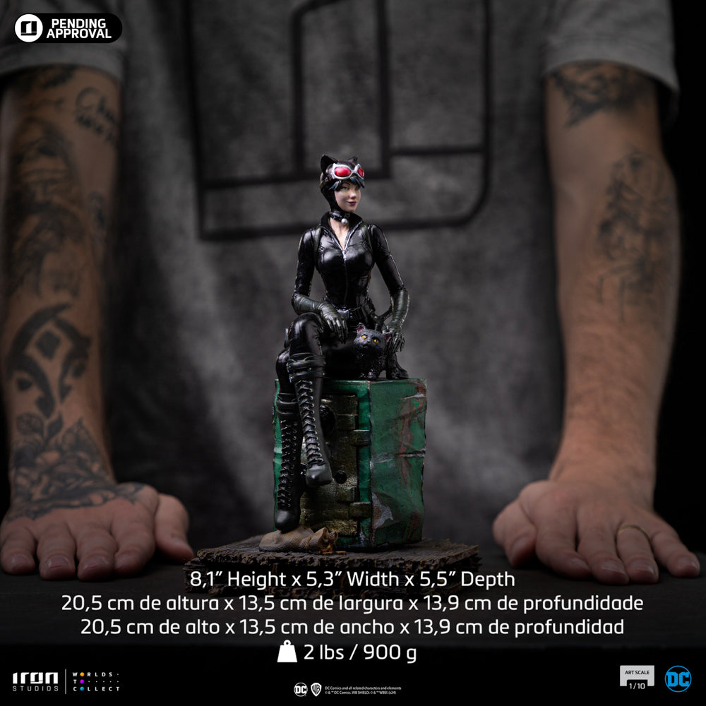 Estátua Mulher Gato Gotham City Sirens - DC Comics - Art Scale 1/10 - Iron Studios