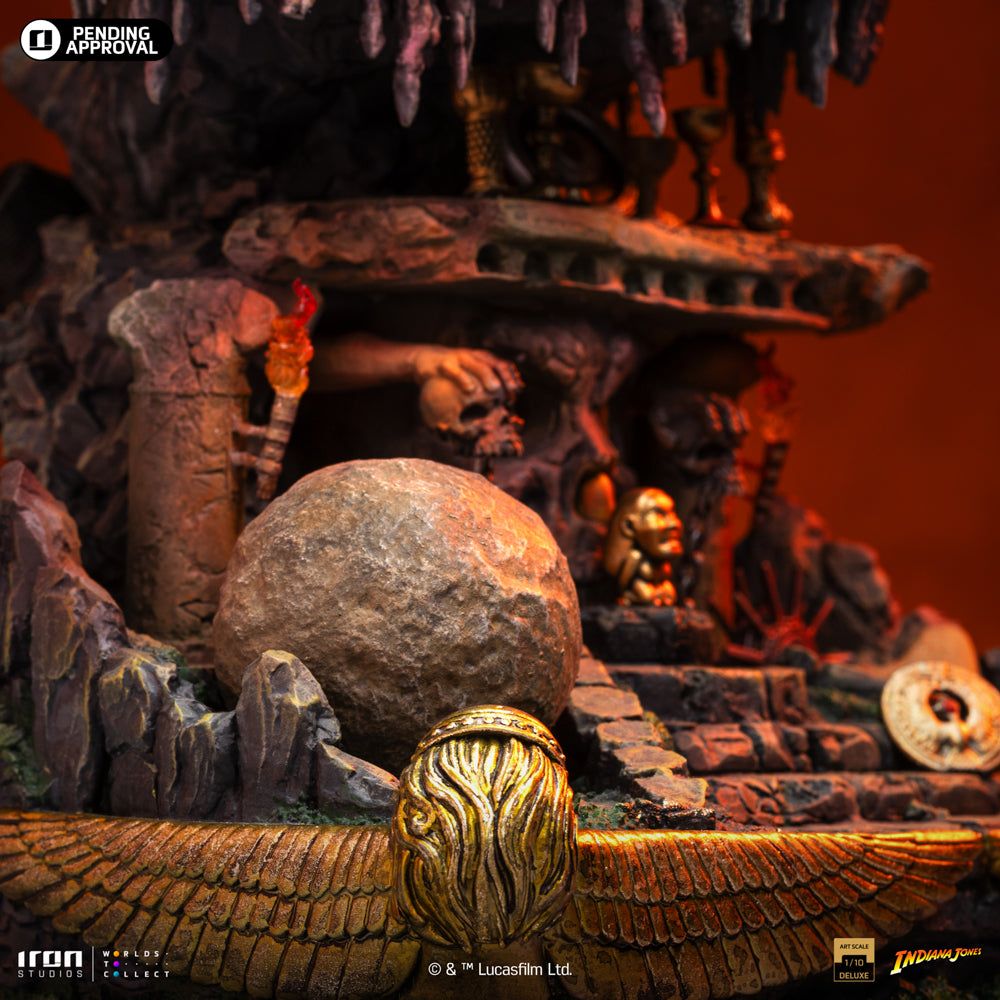 Estátua Indiana Jones Deluxe - Indiana Jones - Art Scale 1/10 - Iron Studios