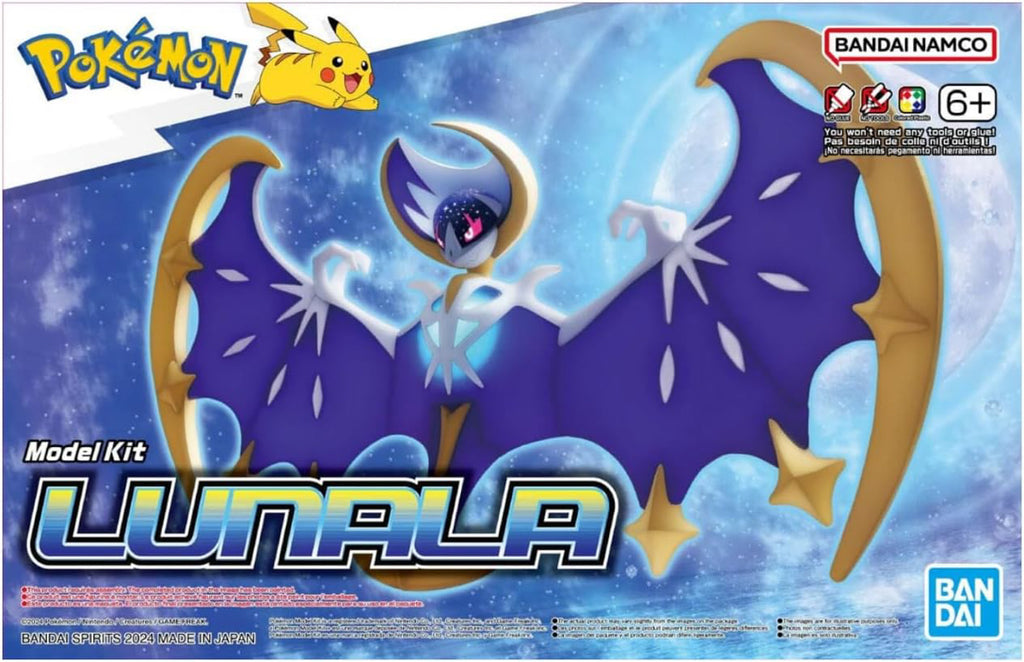 Lunala - Pokemon - Plastic Model Kit - Bandai