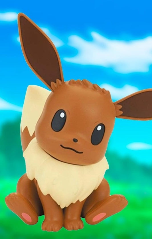 Model Kit - Eevee Sitting Pose - Pokemon - Quick Model Kit - Bandai