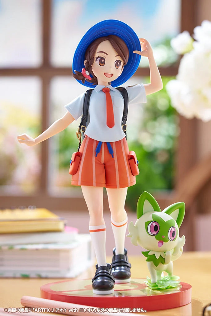 Estátua Juliana with Sprigatito - Pokemon - ArtFx J - Kotobukiya