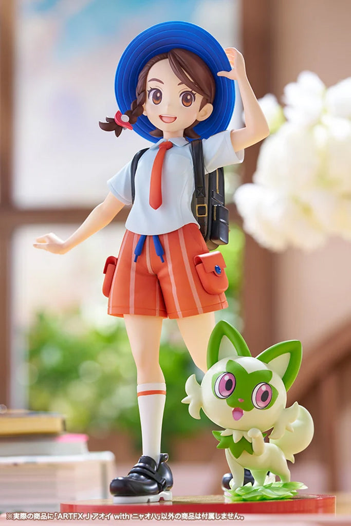 Estátua Juliana with Sprigatito - Pokemon - ArtFx J - Kotobukiya