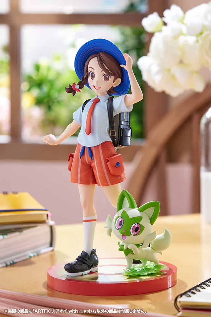 Estátua Juliana with Sprigatito - Pokemon - ArtFx J - Kotobukiya