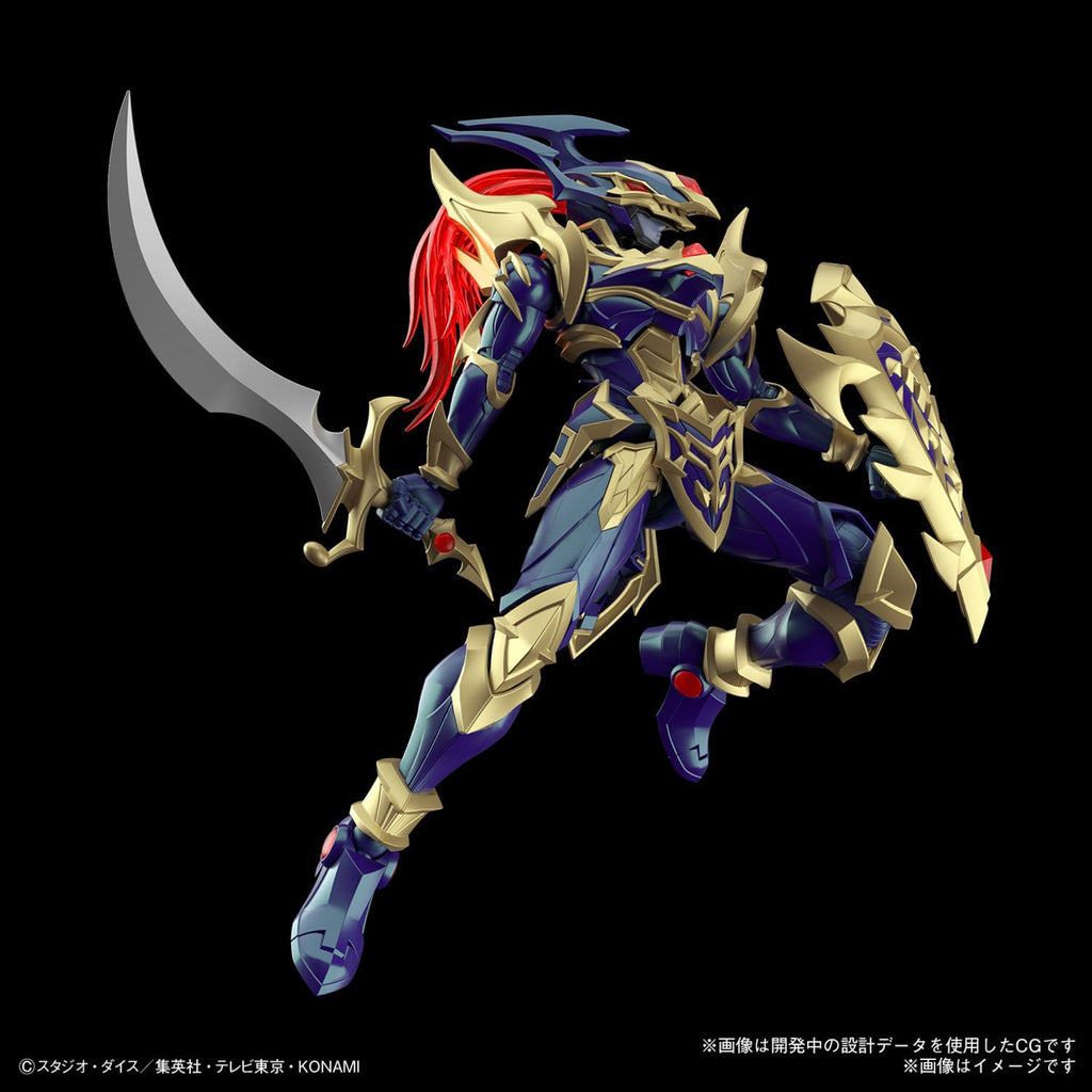 Figura Black Luster Soldier - Yu Gi Oh - Rise Standard Amplified - Bandai