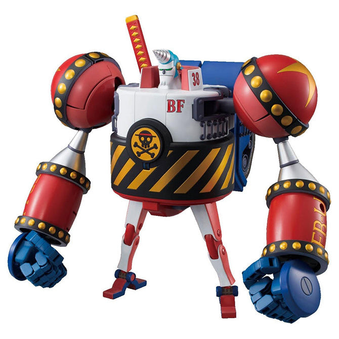 Figura Iron Pirates BF38 General Franky - One Piece - Best Mecha Collection - Bandai